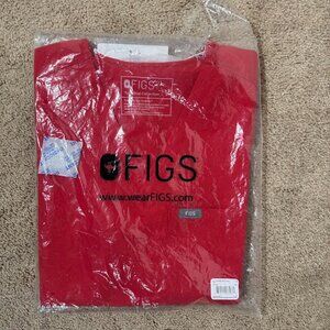 FIGS Red Women’s Top